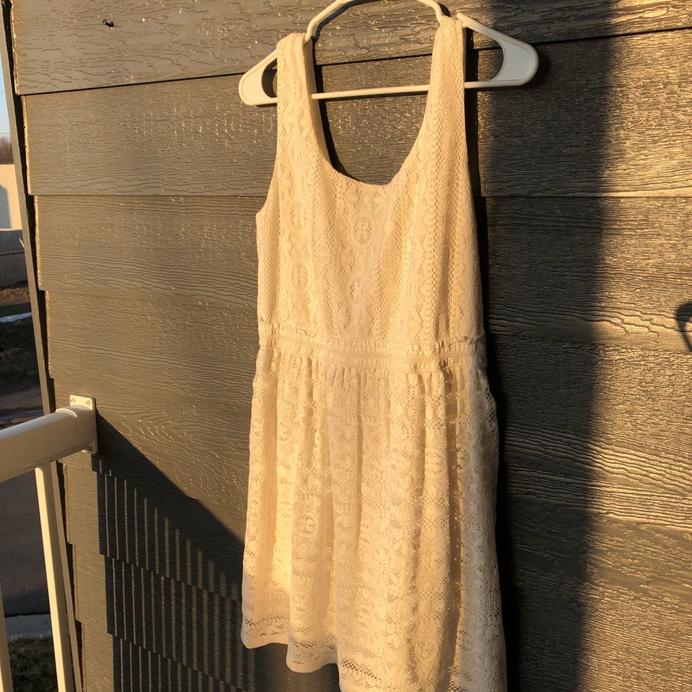White Lace Dress